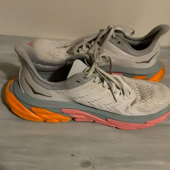 Hoka One One Clifton Edge Nimbus Cloud Lunar Rock 9.5 Men’s Missing Insole