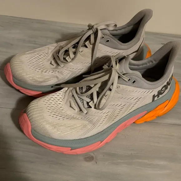 Hoka One One Clifton Edge Nimbus Cloud Lunar Rock 9.5 Men’s Missing Insole