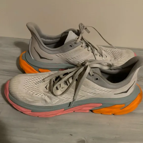 Hoka One One Clifton Edge Nimbus Cloud Lunar Rock 9.5 Men’s Missing Insole