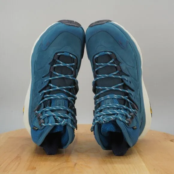 Hoka One One Kaha 2 GTX Mid Womens Size 9.5 Shoes Blue Coral Hiking Trail NEW