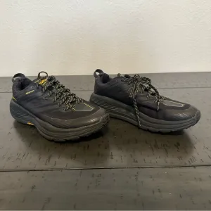 Hoka One One Men’s All Black Speedgoat GoreTex Trail Running Shoes