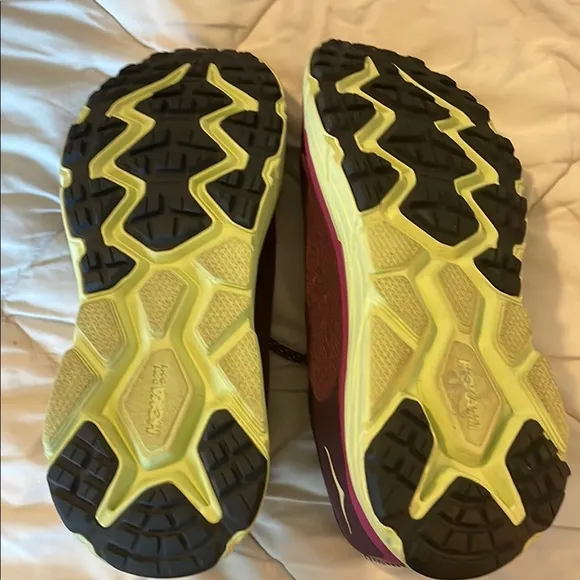 Hoka One One Purple Athletic Shoe 9B