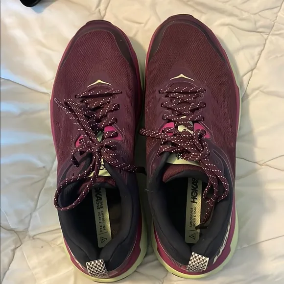 Hoka One One Purple Athletic Shoe 9B