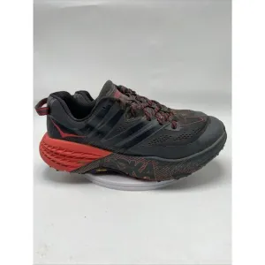 Hoka One One Speedgoat 3 Women Size 7.5 Black Trail Running Shoes 3810 Vibram