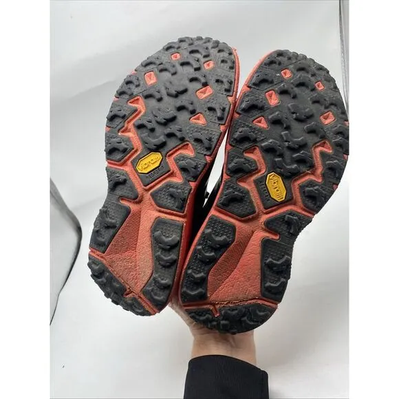 Hoka One One Speedgoat 3 Women Size 7.5 Black Trail Running Shoes 3810 Vibram