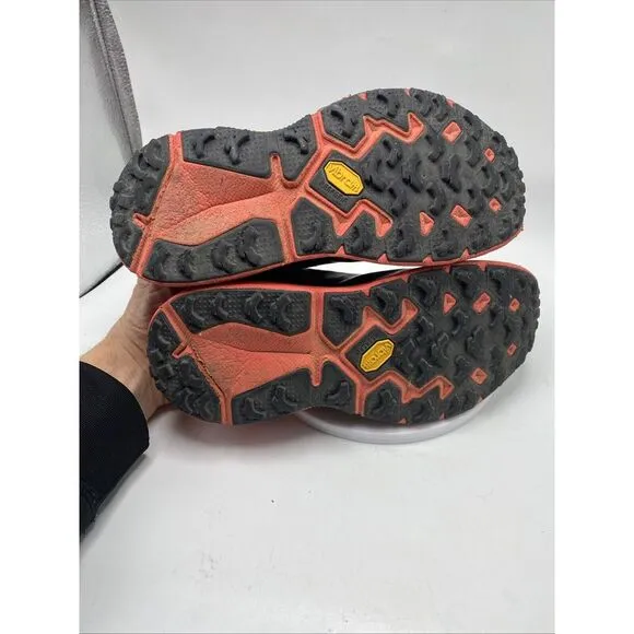 Hoka One One Speedgoat 3 Women Size 7.5 Black Trail Running Shoes 3810 Vibram