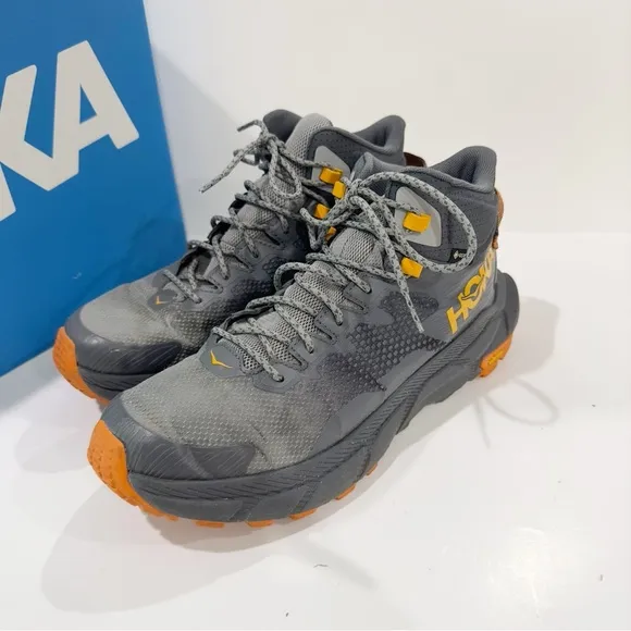 Hoka One One  Trail Code GTX  Men Shoes Persimmon Orange