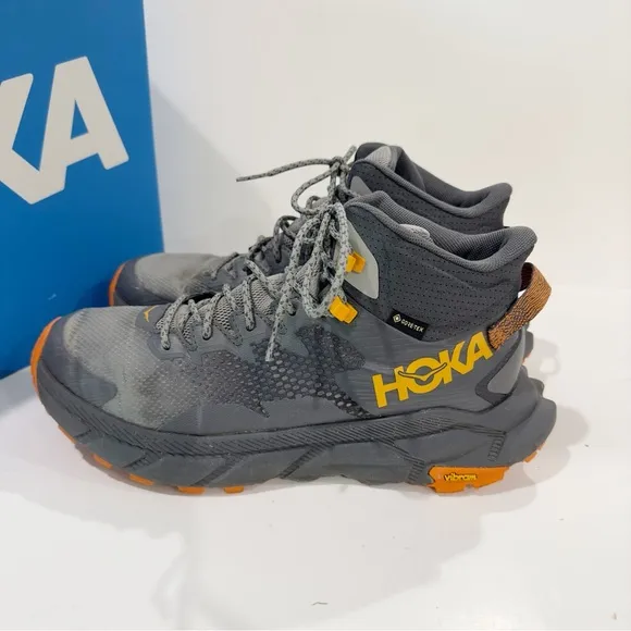 Hoka One One  Trail Code GTX  Men Shoes Persimmon Orange