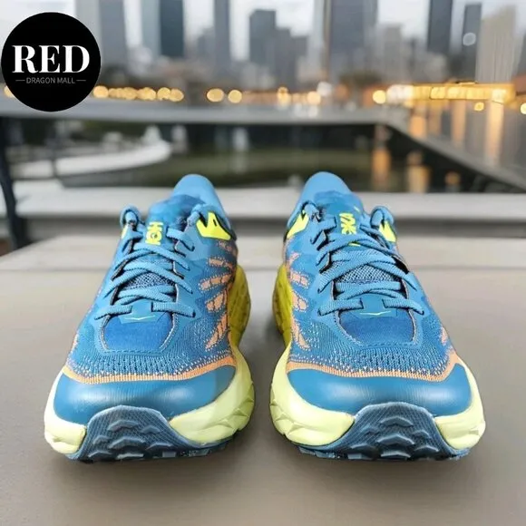 Hoka One Speedgoat 5 Blue Coral Evening Trail Shoe 1123157 BCEP - Men's Sz 10.5