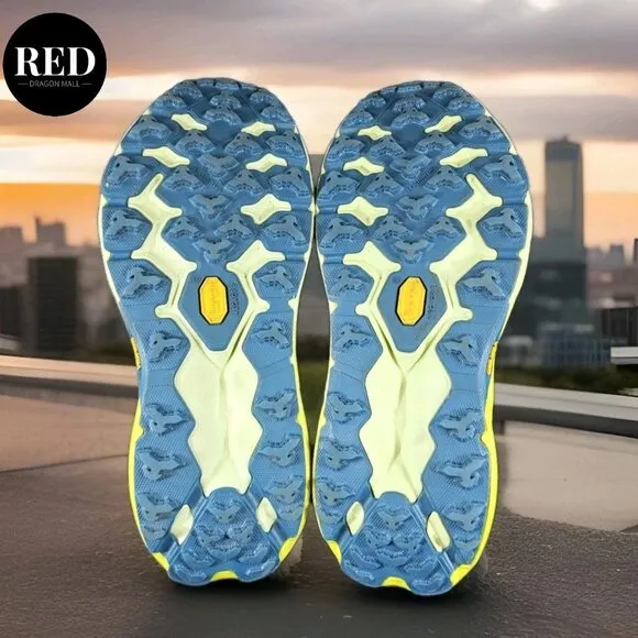 Hoka One Speedgoat 5 Blue Coral Evening Trail Shoe 1123157 BCEP - Men's Sz 10.5
