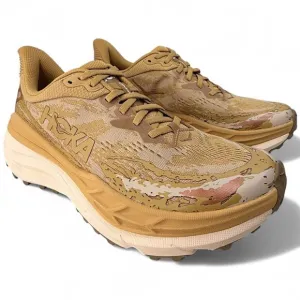 HOKA Stinson 7 Wheat Running Shoes Men’s 9.5 Trail Max Cushion New Authentic