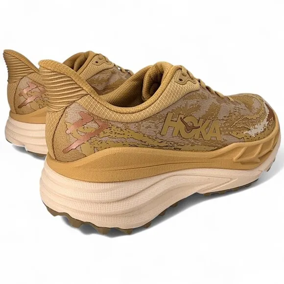 HOKA Stinson 7 Wheat Running Shoes Men’s 9.5 Trail Max Cushion New Authentic