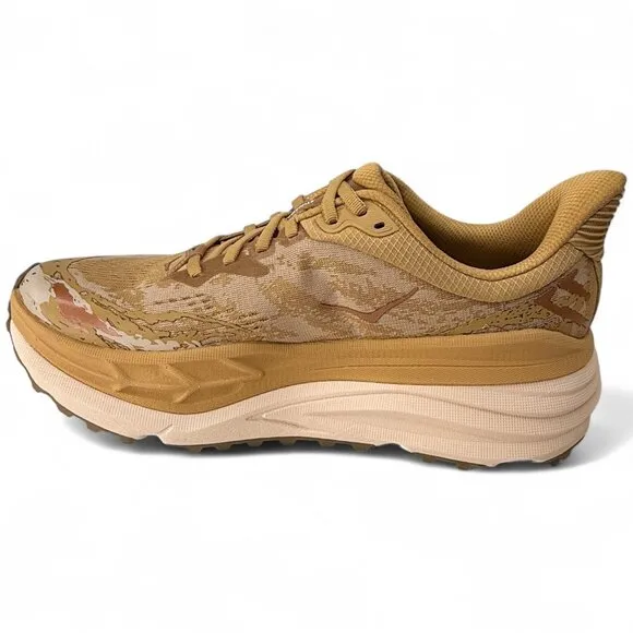 HOKA Stinson 7 Wheat Running Shoes Men’s 9.5 Trail Max Cushion New Authentic