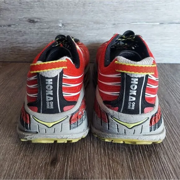 Hoka One One Stinson EVO OG Trail Running Shoes Habanero / Black - Size 10.5