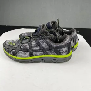Huk Attack Men’s Size 8 Gray Performance Fishing Angler Sneaker Athletic Shoes