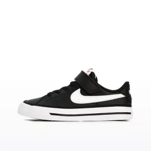 ike Court Legacy Shoes  Black/White DA5381-002  Preschool Size Brand New