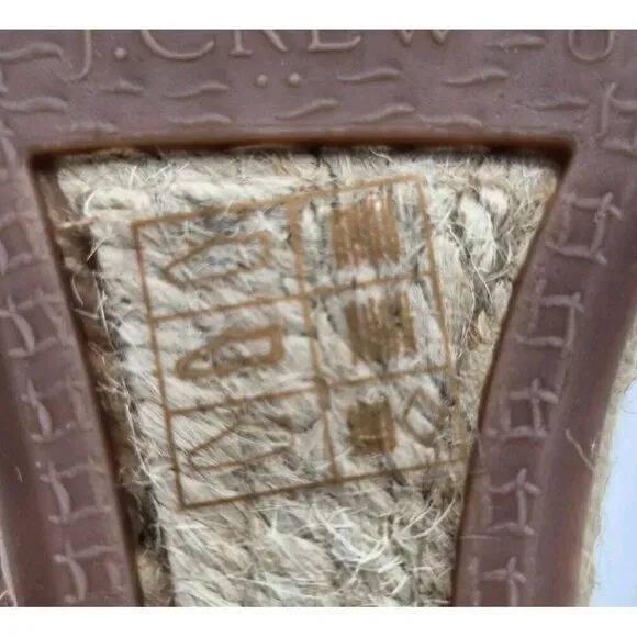 J. Crew Shoes Women’s Espadrille Wedges Sueded Size 8.5 M Pale Clay  Brown Shoes