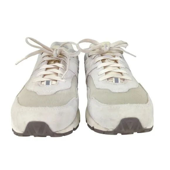 J.Crew Trail Runners Tan Beige Athletic Shoes BE394 Men's 10.5 Leather Casual