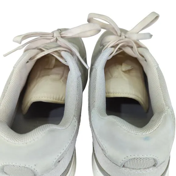 J.Crew Trail Runners Tan Beige Athletic Shoes BE394 Men's 10.5 Leather Casual