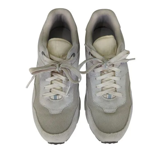 J.Crew Trail Runners Tan Beige Athletic Shoes BE394 Men's 10.5 Leather Casual