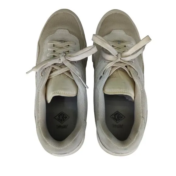 J.Crew Trail Runners Tan Beige Athletic Shoes BE394 Men's 10.5 Leather Casual