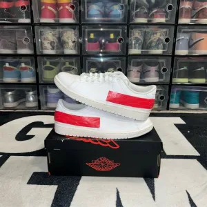Jordan Air 1 Centre Court Men's Sneakers Red Size 10 Low
