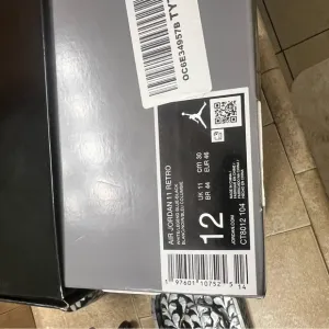 Jordan Black and White Athletic Shoes