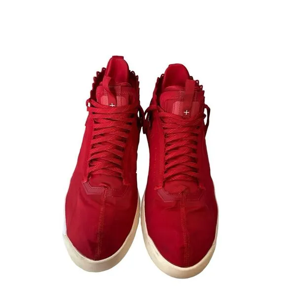 Jordan Proto-React Mens Size 13 University‎ Red Hi-Top Athletic Shoes