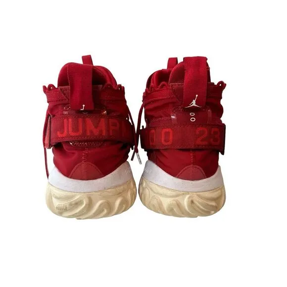 Jordan Proto-React Mens Size 13 University‎ Red Hi-Top Athletic Shoes
