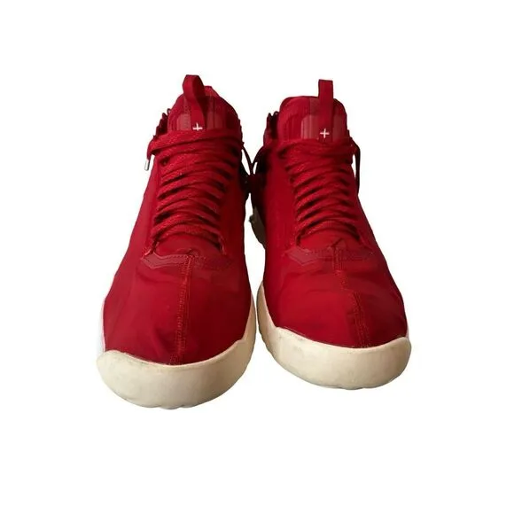 Jordan Proto-React Mens Size 13 University‎ Red Hi-Top Athletic Shoes