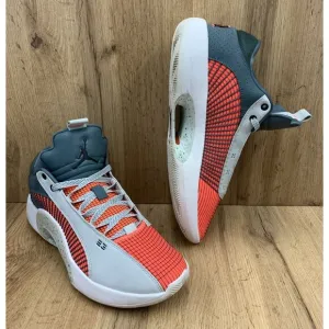 Jordan XXXV 35 Low Zion Basketball Shoes CW2460-008 Gray Infrared Black Size 14
