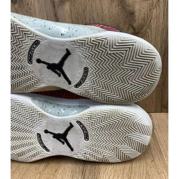 Jordan XXXV 35 Low Zion Basketball Shoes CW2460-008 Gray Infrared Black Size 14