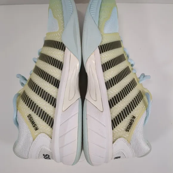K-Swiss Hyper Court Express Blue Tennis Shoes, Size 6.5
