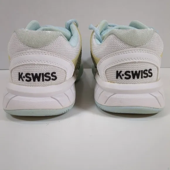 K-Swiss Hyper Court Express Blue Tennis Shoes, Size 6.5