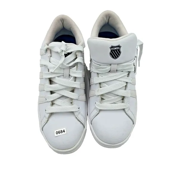 K-SWISS MENS SHOES WHITE SNEAKERS COURT PRO 06999-916