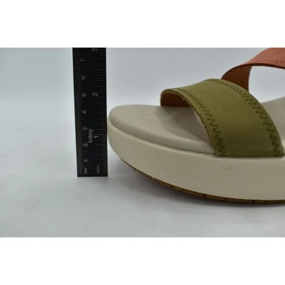 Keen Womens Size 11 Ellecity Backstrap Nubuck Olive Clay Sandals Shoes