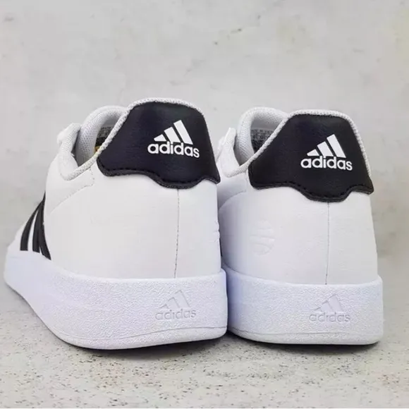 Kids Adidas Breaknet 2.0 K Tennis Shoes Color White/Black NWT Size 1
