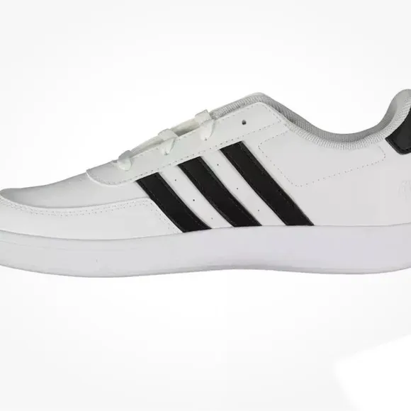 Kids Adidas Breaknet 2.0 K Tennis Shoes Color White/Black NWT Size 1