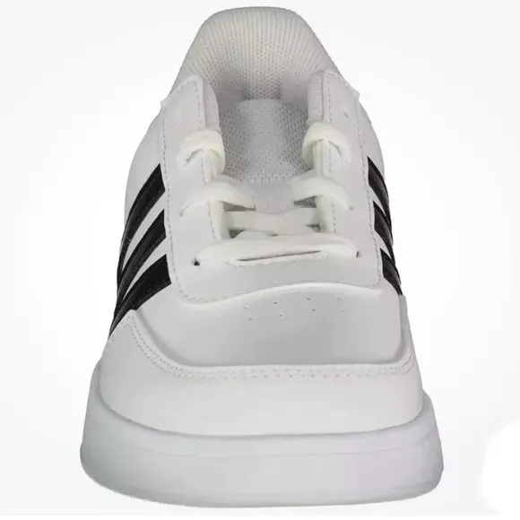 Kids Adidas Breaknet 2.0 K Tennis Shoes Color White/Black NWT Size 1
