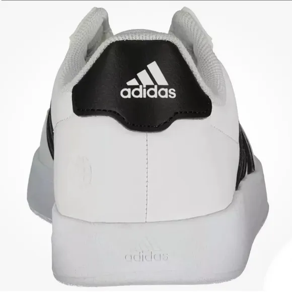 Kids Adidas Breaknet 2.0 K Tennis Shoes Color White/Black NWT Size 1