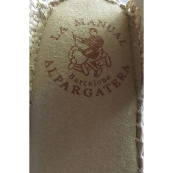 La Manual Alpargatera Women's Shoes Lace Up Espadrille Pinxo US Size 10, EU42