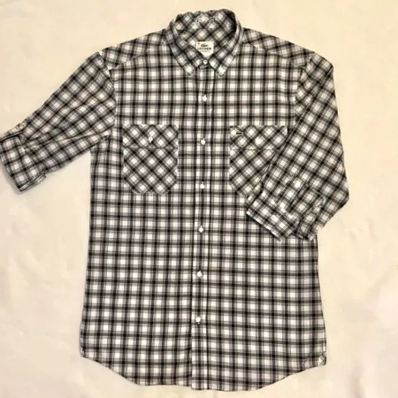Lacoste L/S Camp Shirt Navy Sz Small/38​​​​​​​​​​​​​​​​