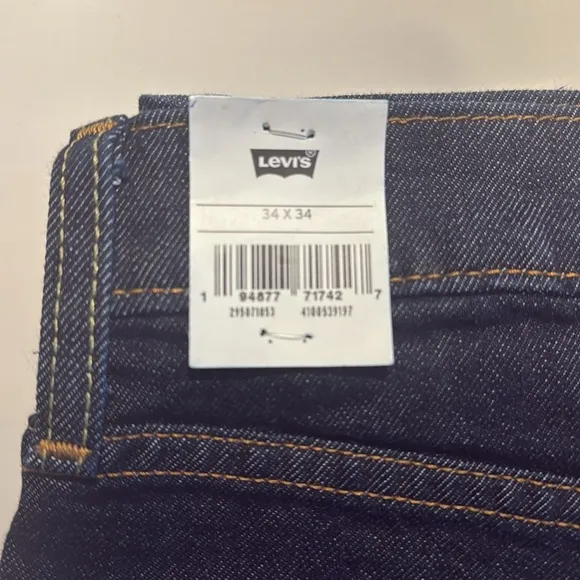 Levi's 502 Taper Fit Premium Denim 34x34 NWT