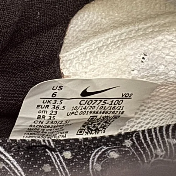 Like New Nike SuperRep Cycling Shoes Women's White CJ0775-100 SIZE 6 Cleets