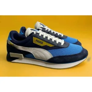 Limited Edition PUMA Future Rider Olympique de Marseille Sneakers Mens 7 Blue