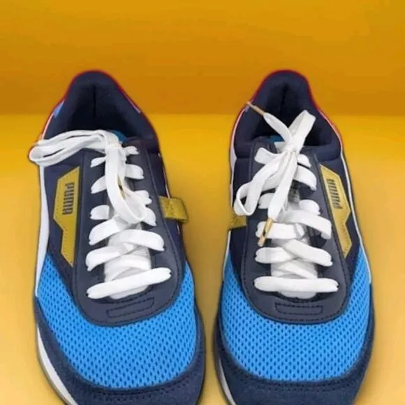 Limited Edition PUMA Future Rider Olympique de Marseille Sneakers Mens 7 Blue