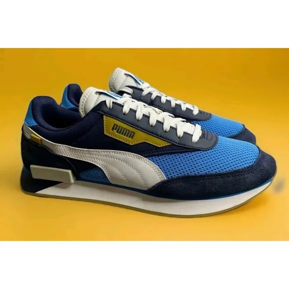 Limited Edition PUMA Future Rider Olympique de Marseille Sneakers Mens 7 Blue