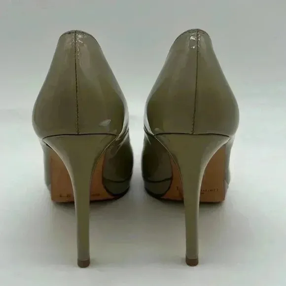 LK Bennett Pumps | Sledge Patent – Clay | Size 39 (US 8.5)