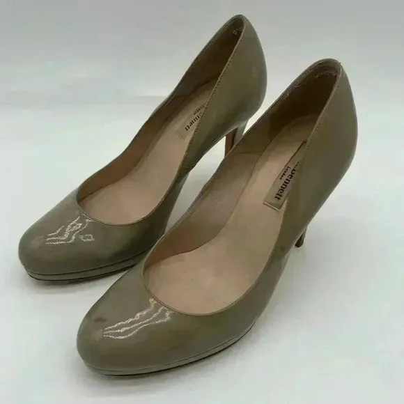 LK Bennett Pumps | Sledge Patent – Clay | Size 39 (US 8.5)