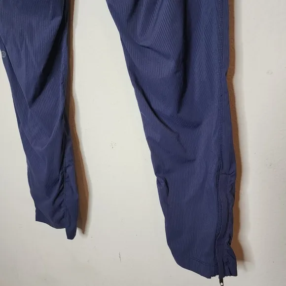 Lululemon Post Matter Pant. Navy blue.  Size XL. Zip Ankles.